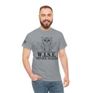 W.I.S.E. Firearm Training Tee - Black Logo