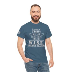 W.I.S.E. Firearm Training Tee - Grey Logo