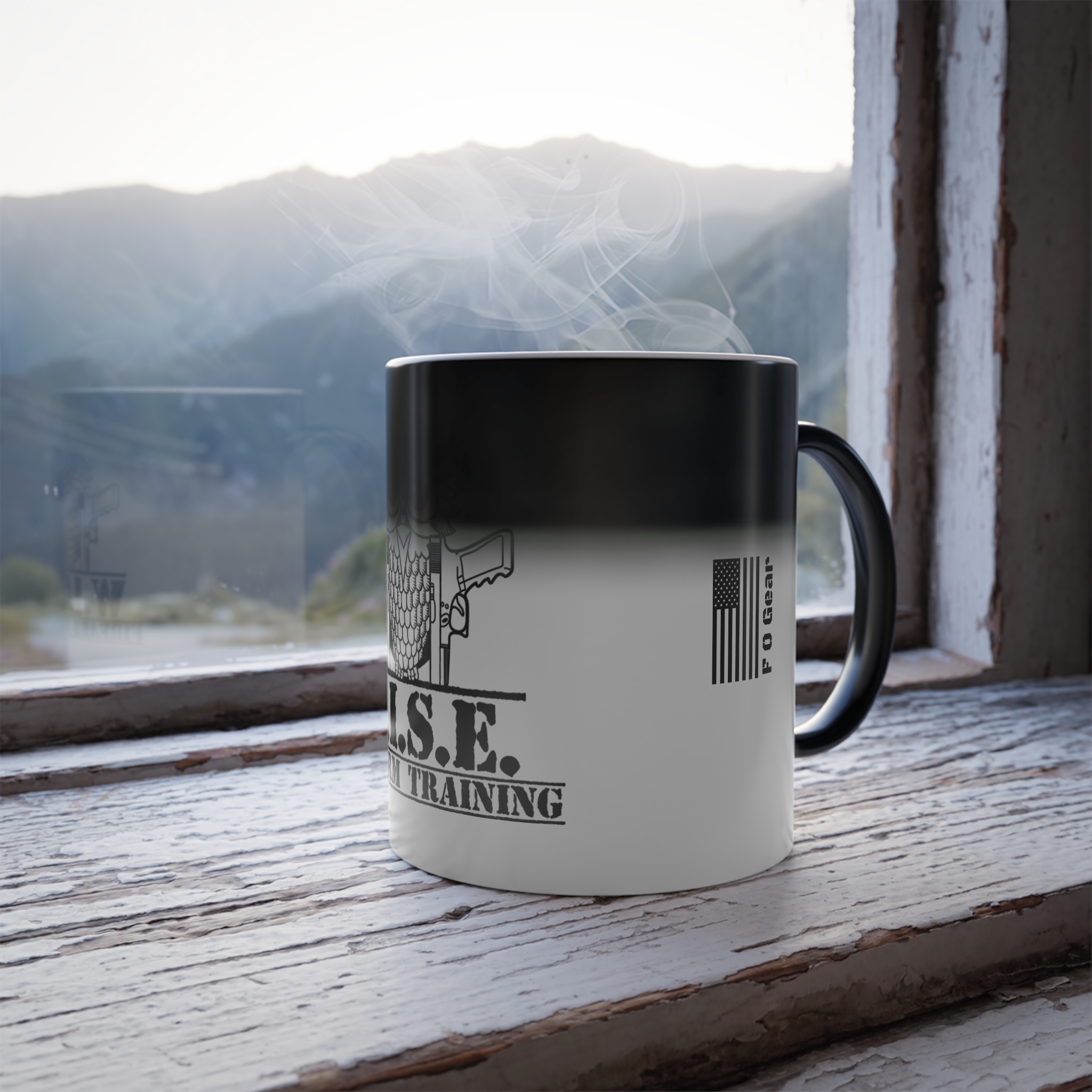 W.I.S.E. Firearm Training Color-Morph Mug — 11oz - Image 3