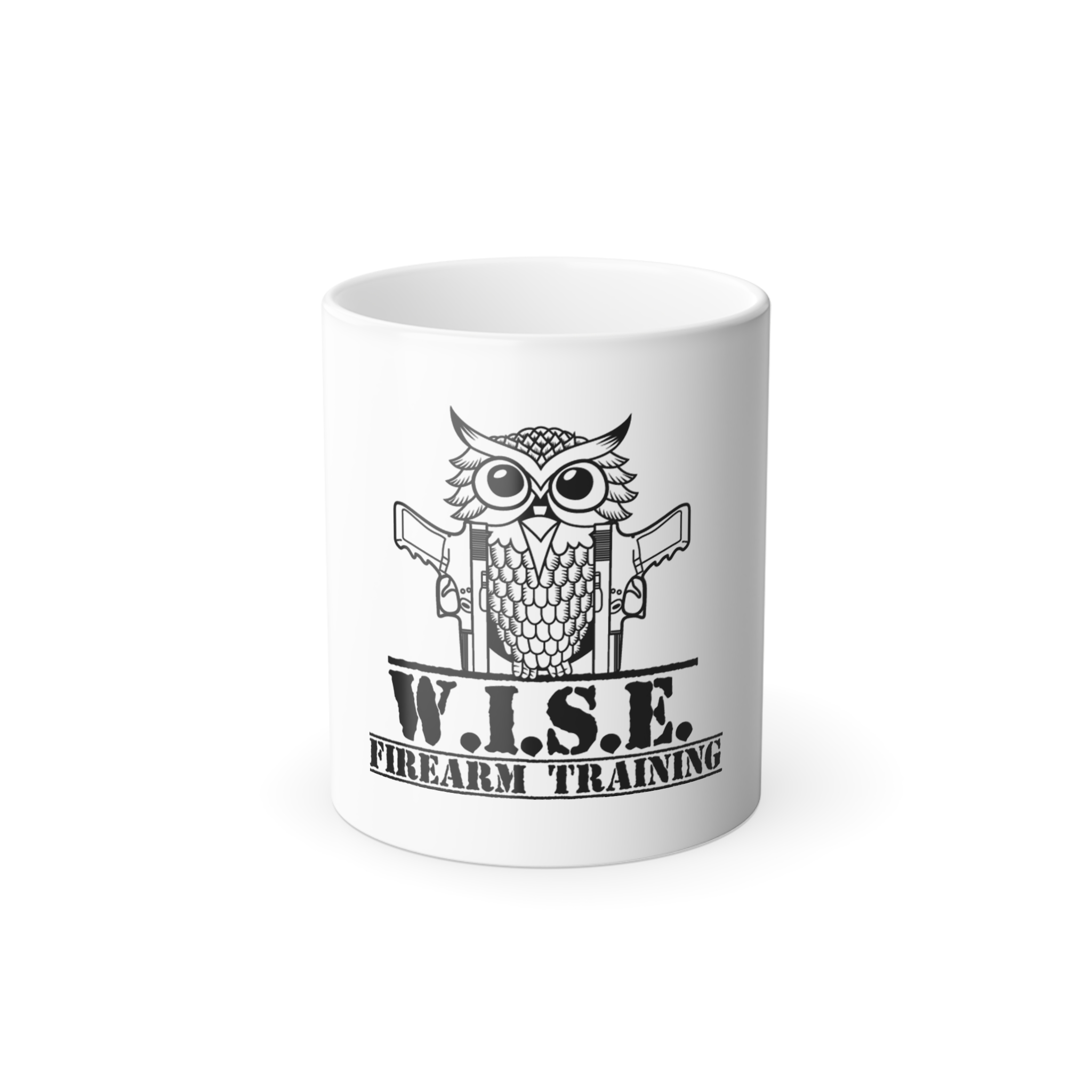 W.I.S.E. Firearm Training Color-Morph Mug — 11oz