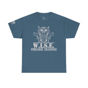 W.I.S.E. Firearm Training Tee - Grey Logo
