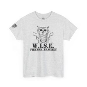 W.I.S.E. Firearm Training Tee - Black Logo