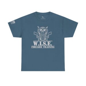 W.I.S.E. Firearm Training Tee - Grey Logo