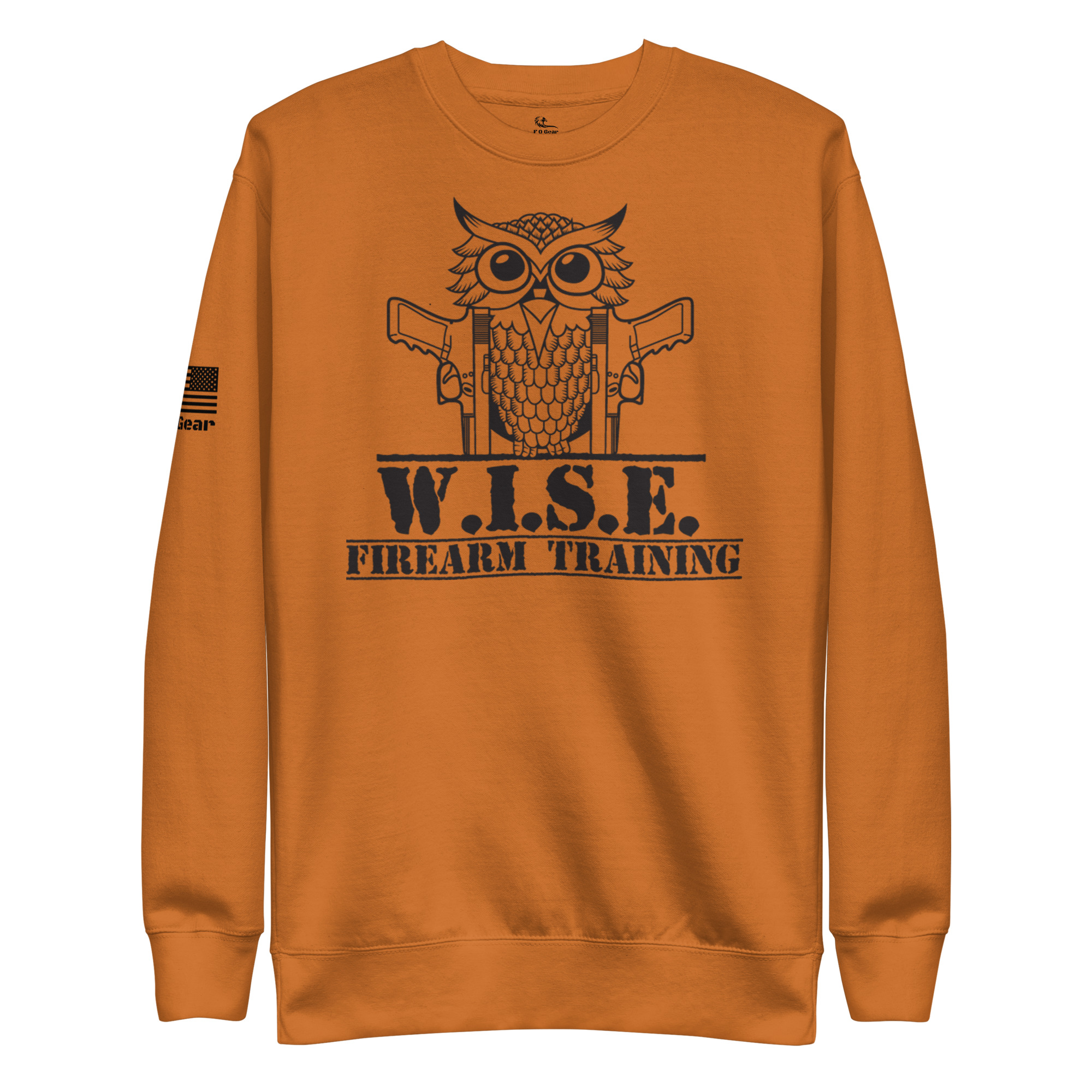 W.I.S.E. Firearm Training Unisex Premium Sweatshirt - Image 2