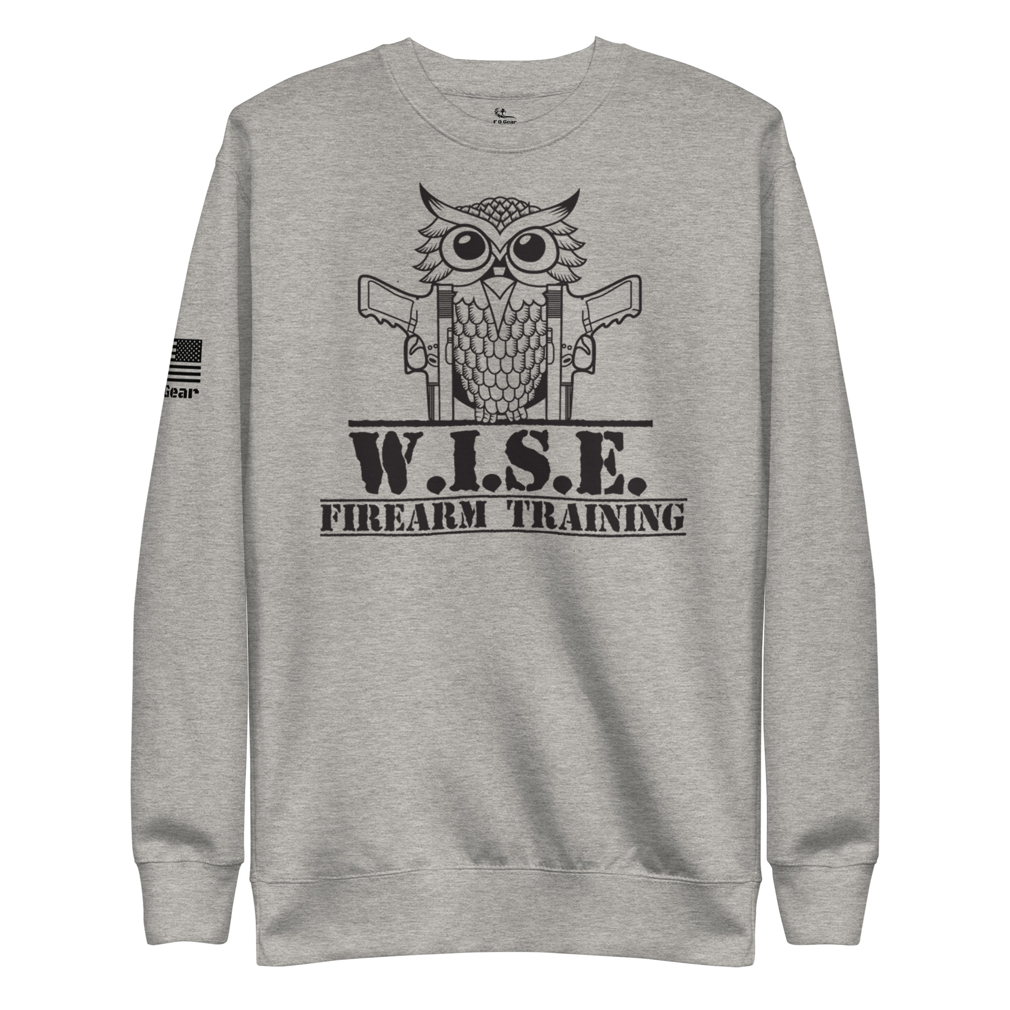 W.I.S.E. Firearm Training Unisex Premium Sweatshirt - Image 3
