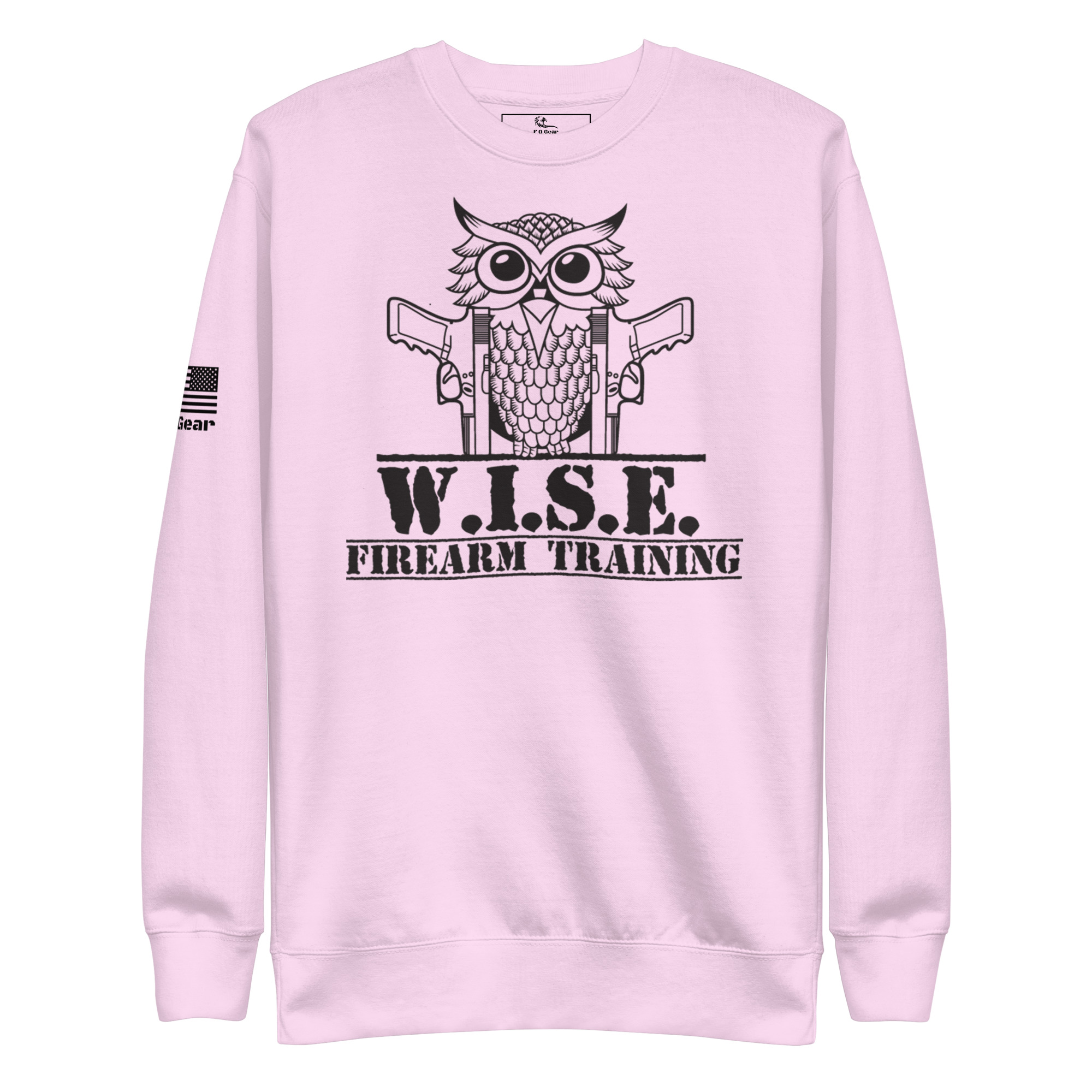 W.I.S.E. Firearm Training Unisex Premium Sweatshirt - Image 4